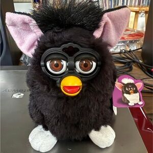 Charming Black and Pink Interactive Toy